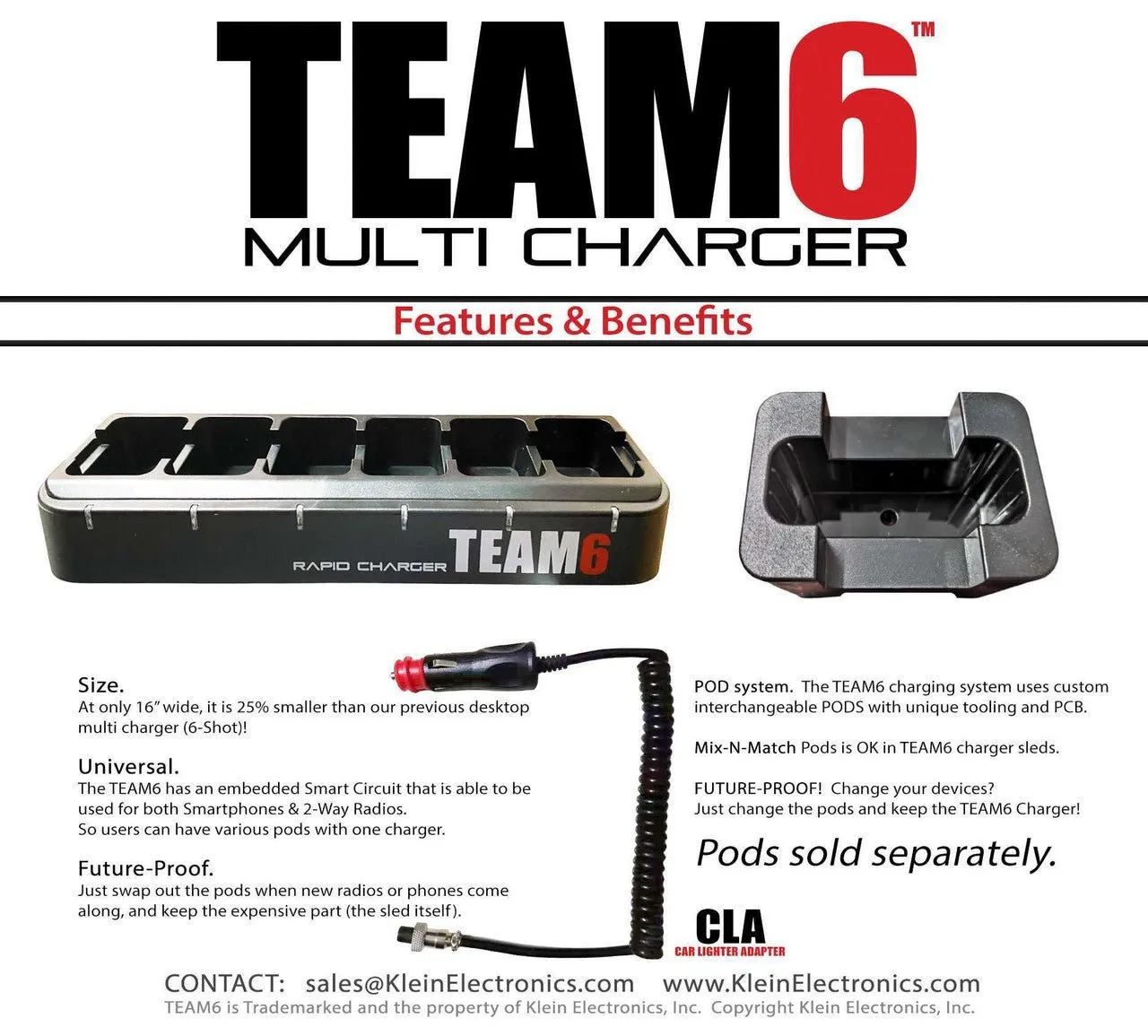 TEAM6 Car Lighter Adapter