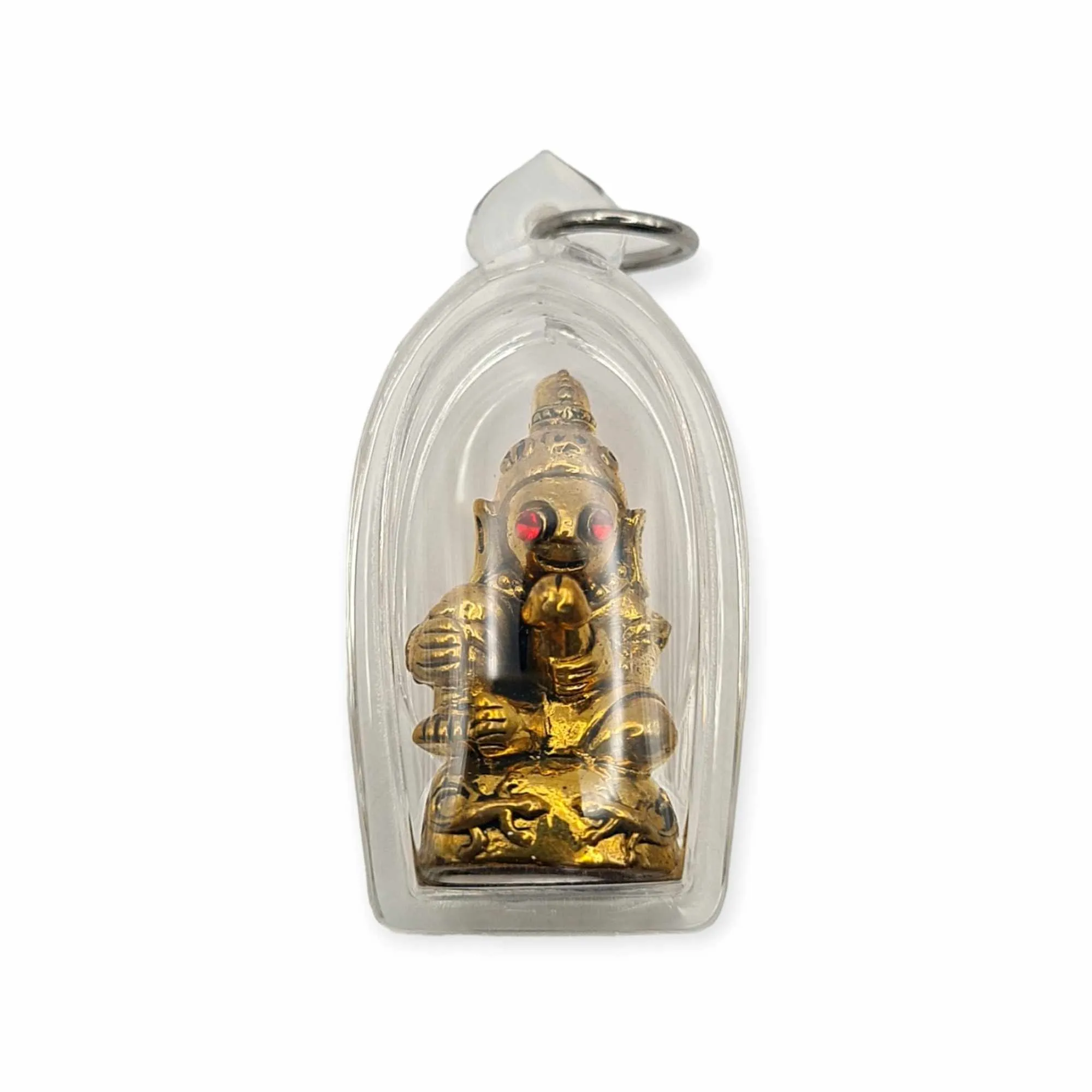 Thai amulet Phra Ngang Luangthong Aj Subin Metta Maha Saneah Klewklad Love Wealth