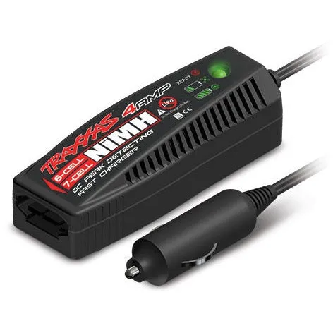 Traxxas Charger, DC, 4 amp (6 - 7 cell, 7.2 - 8.4 volt, NiMH)