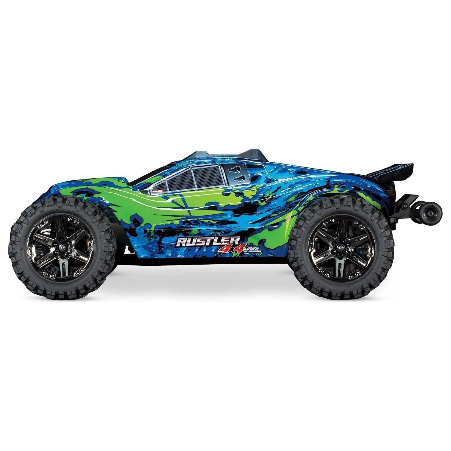 TRAXXAS RUSTLER 4X4 VXL 1:10 - GREEN