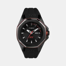 UFC Street Men Black Analog Stainless Steel Watch TW2V57300X6