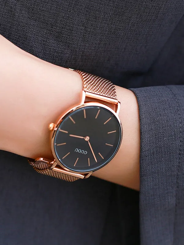 Ultra-thin Mesh Belt Quartz Womens' Watch