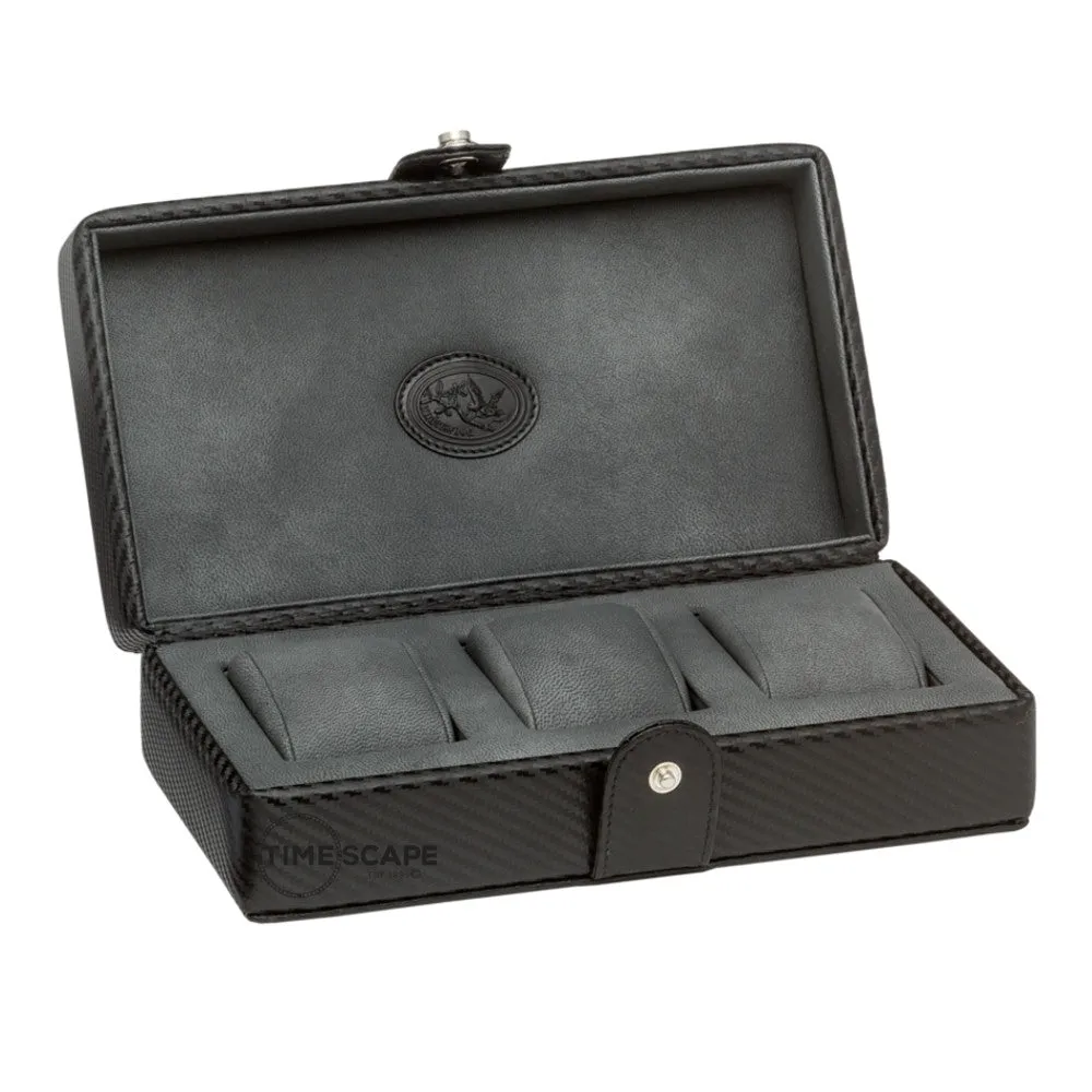 UNDERWOOD (LONDON) - Triple Leather Watch Box  | UN209/CF