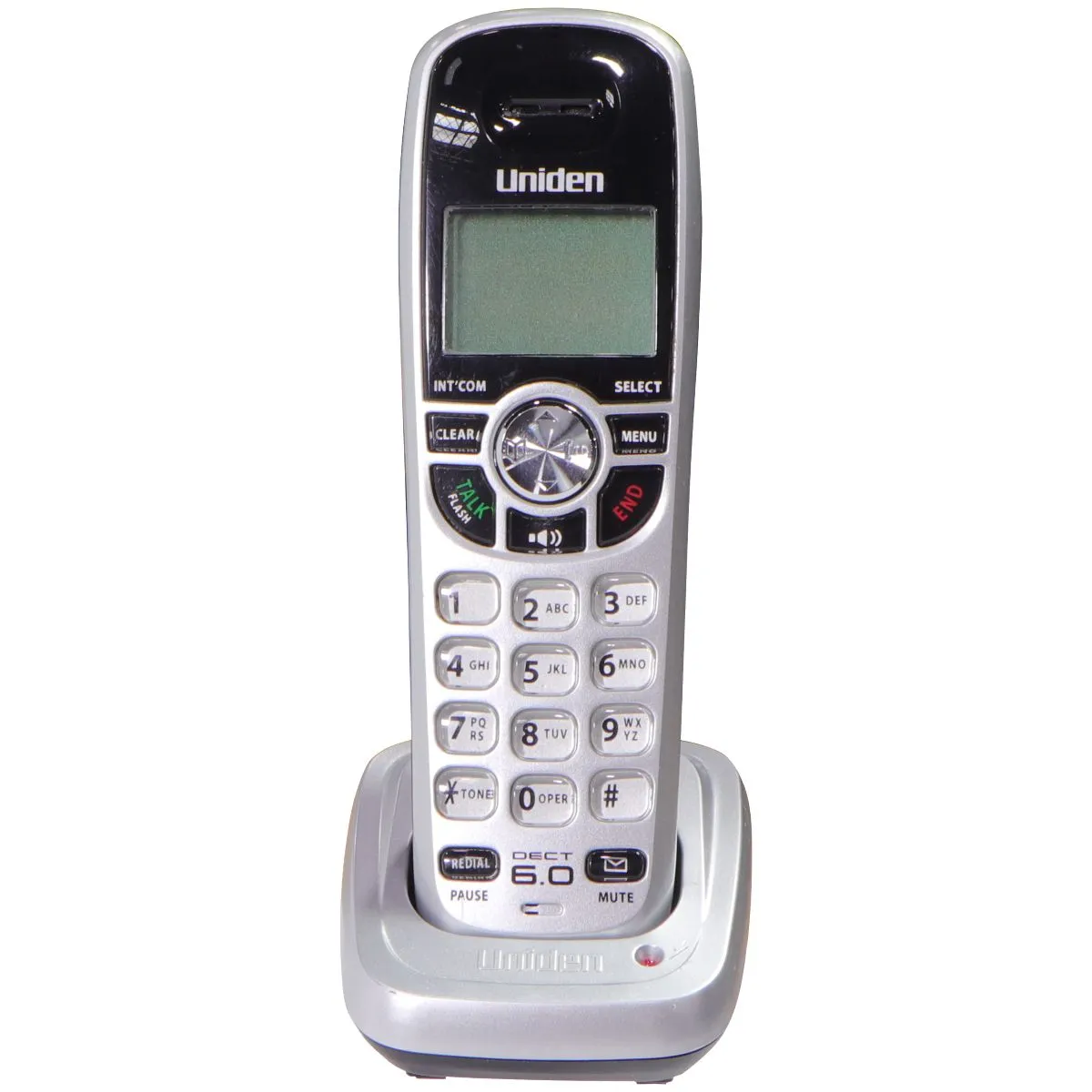 Uniden DECT 6.0 Silver Cordless Phone with Caller ID and Two Handsets (DECT1560-2)