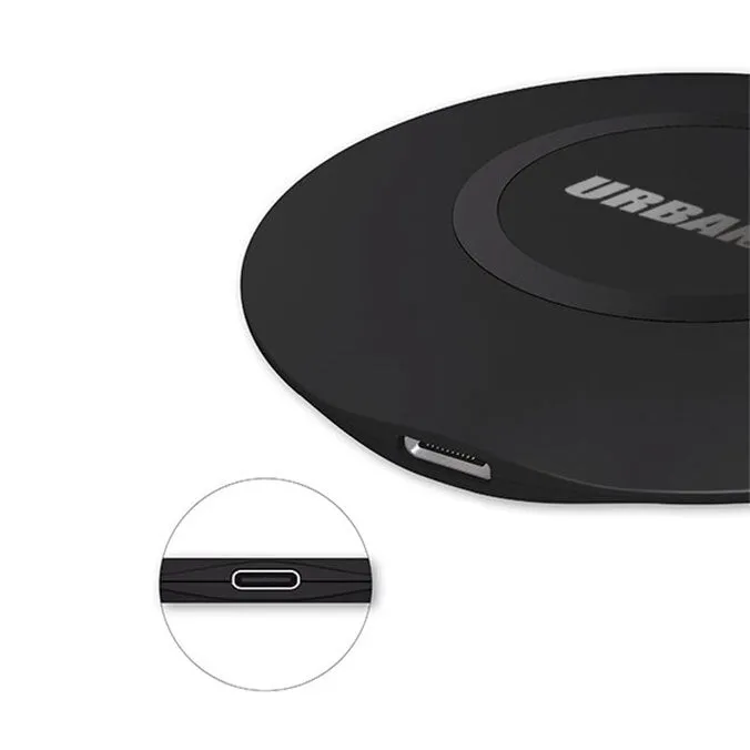 Urban Disc 15W Fast Wireless Qi Charging Pad - Type-C