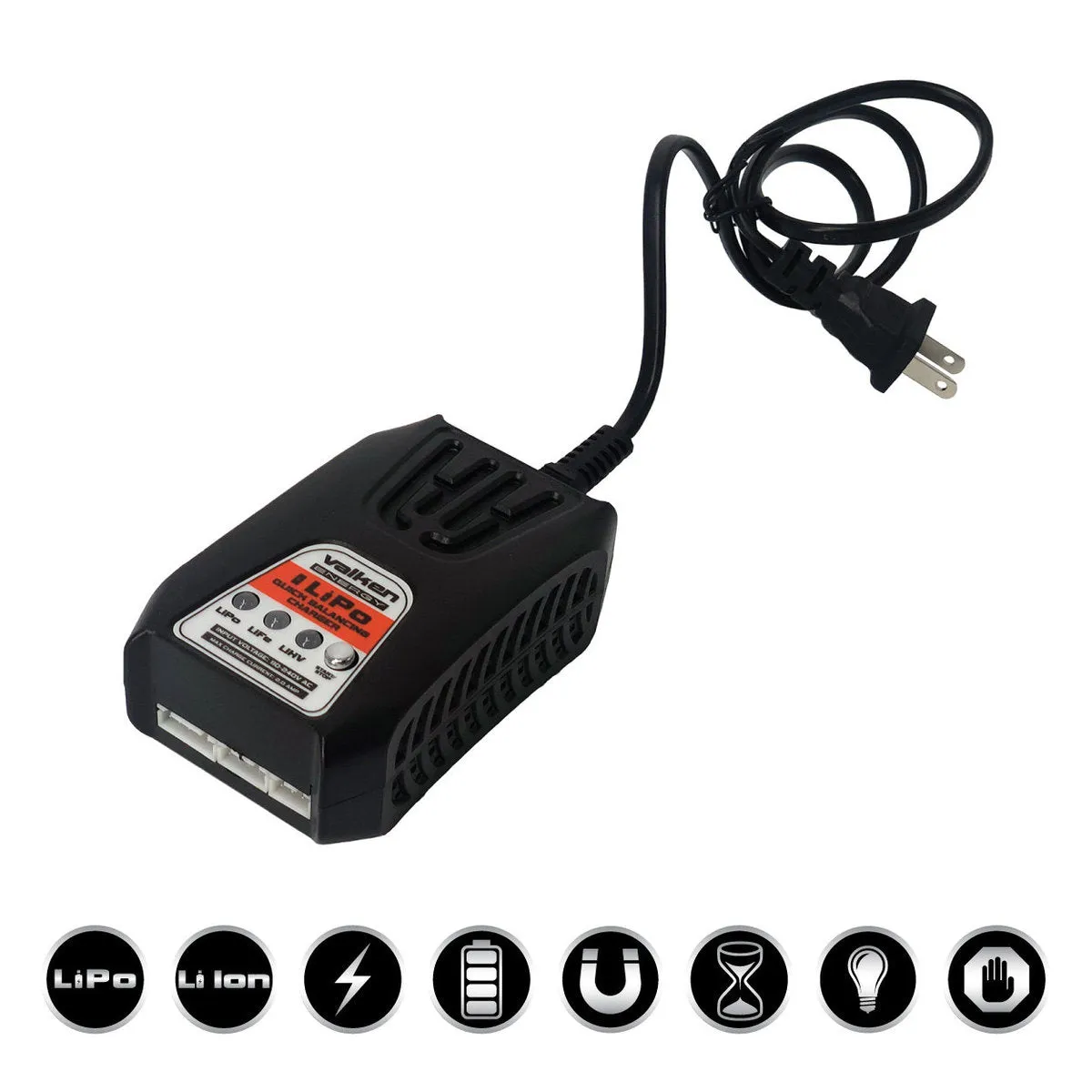 Valken 2-4 Cell Lipo/LiHV Quick Balancing Smart Charger