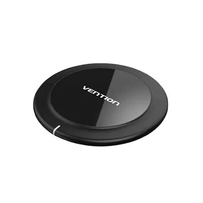 Vention Wireless Charger 15W Black Mirrored Surface Type