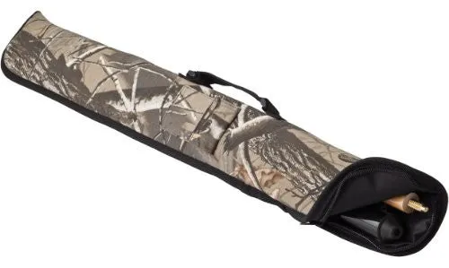 Viper Billiard/Pool Cue Soft Vinyl Case, Holds 1 Complete 2-Piece Cue (1 Butt/1 Shaft), Realtree Hardwoods HD Camo