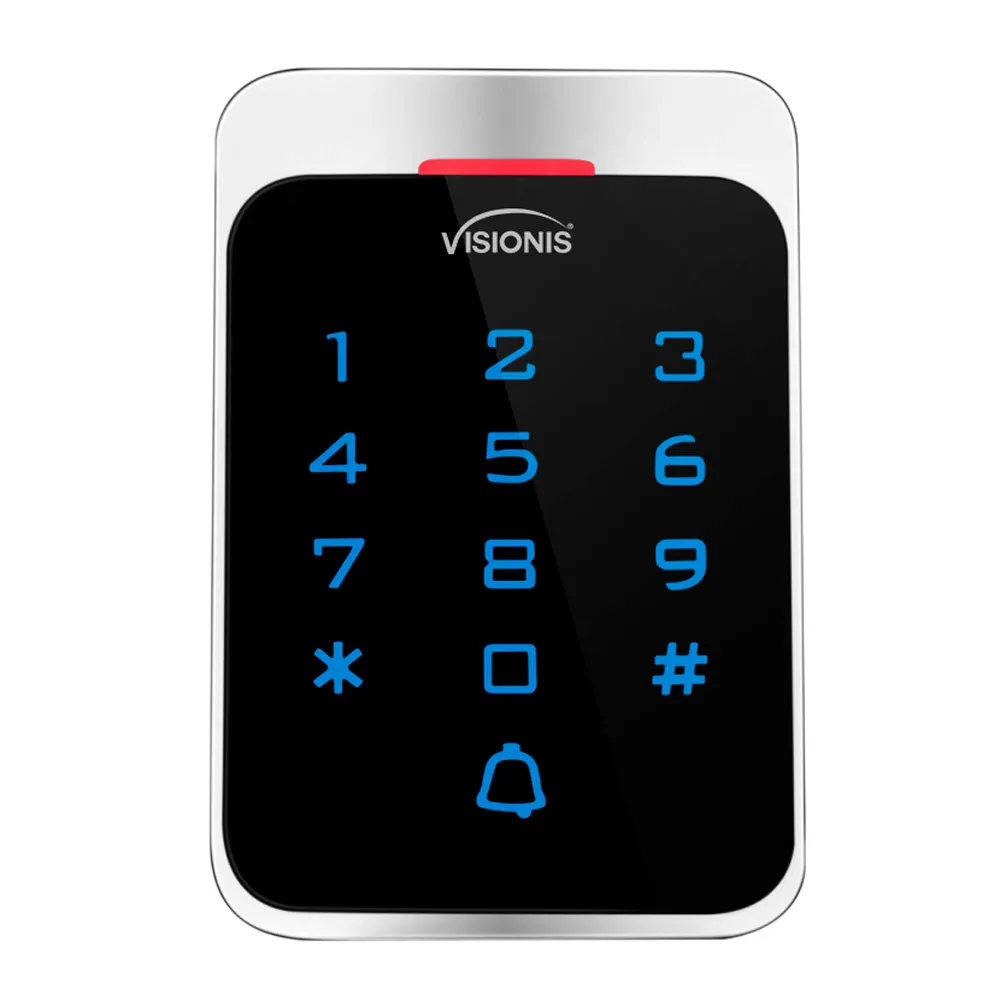 Visionis VIS-3022 - Access Control Outdoor Weatherproof Metal Housing Anti Vandal Digital Touch Keypad   Reader Standalone and Wiegand 125khz