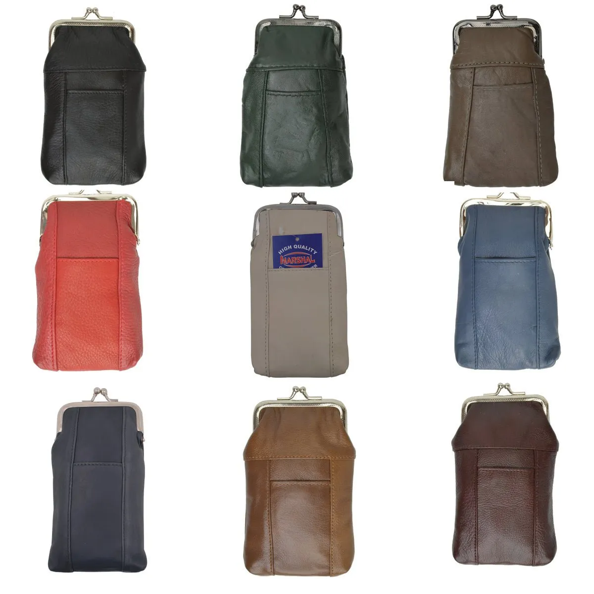 Wholesale Womens Leather Cigarette Case & Lighter Holder Assorted Colors