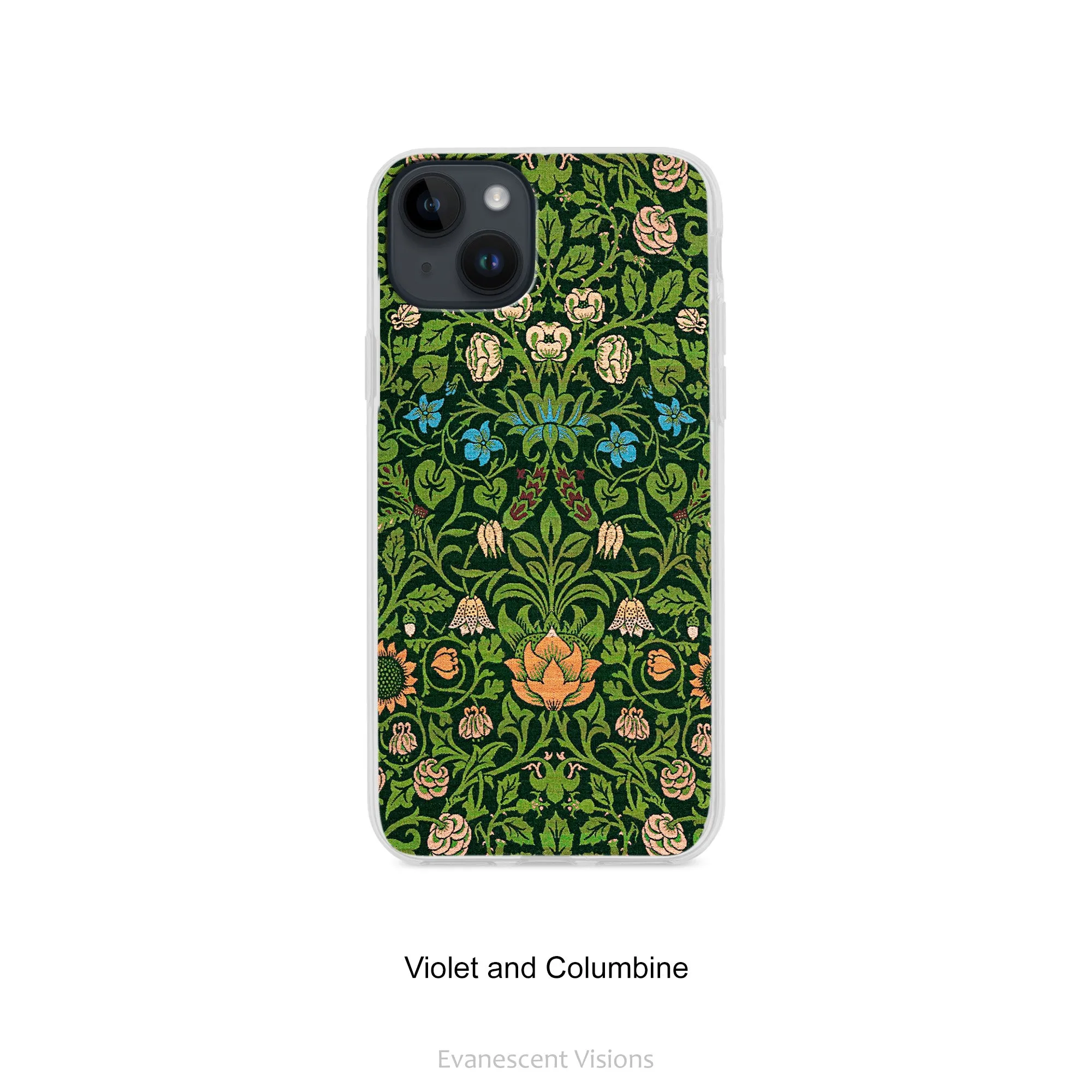 William Morris Art Phone Cases for iPhone 16, 15, 14, 13, 12, 10, SE2020