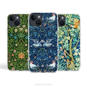 William Morris Art Phone Cases for iPhone 16, 15, 14, 13, 12, 10, SE2020