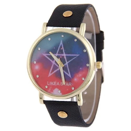 Women Watch Fashion Casual Colorful Flower Quartz Watch Ladies Geneva Watch Women Trendy Wristwatch Relogio Feminino Clock