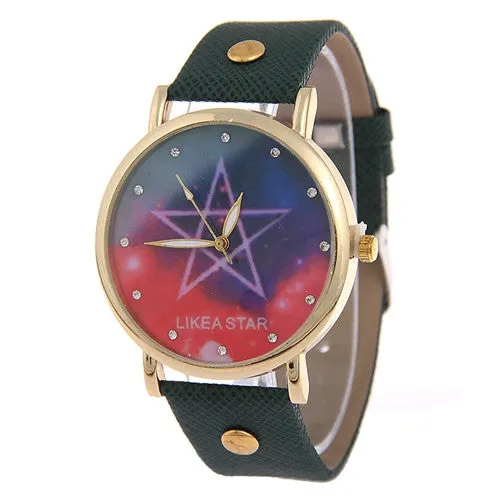 Women Watch Fashion Casual Colorful Flower Quartz Watch Ladies Geneva Watch Women Trendy Wristwatch Relogio Feminino Clock