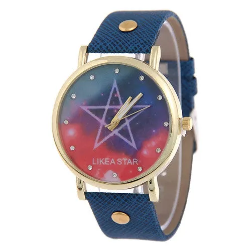 Women Watch Fashion Casual Colorful Flower Quartz Watch Ladies Geneva Watch Women Trendy Wristwatch Relogio Feminino Clock