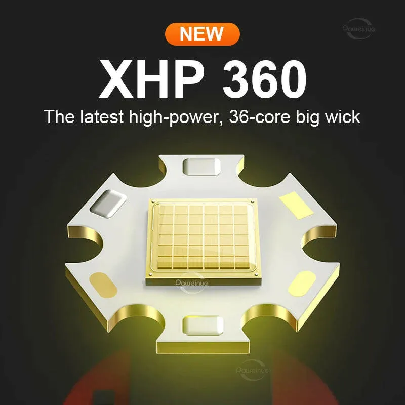 XHP360 LED Most Powerful Headlamp USB Rechargeable Headlight 18650 Infrared Sensor Head Torch Lighting Fishing Work Head Lantern